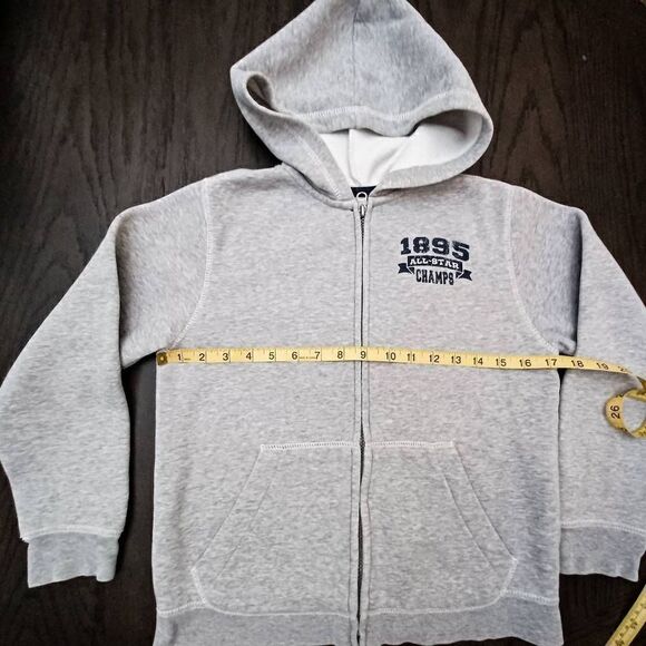Oshkosh zipper down hoodie Size 10 - Picture 3 of 5